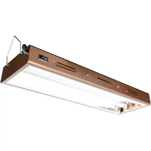 AgroBrite Designer T5 48W 4' 2-Tube Fixture with Lamps