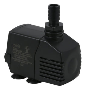 EcoPlus Eco 185 Fixed Flow Submersible/Inline Pump 160 GPH