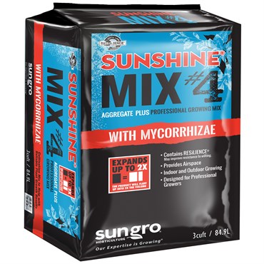 Sun Gro® Sunshine® #4 with Mycorrhizae - 3cu ft compressed