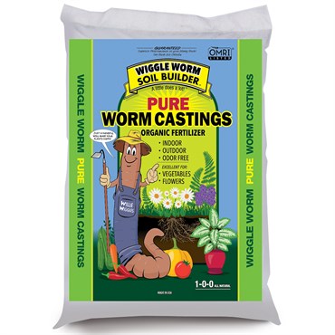 Wiggle Worm Soil Builder™ PURE Worm Castings Organic Fertilizer 4.5lb