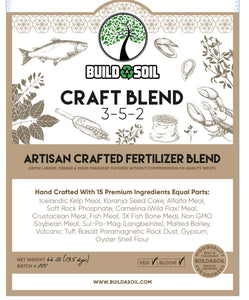 BuildASoil Craft Blend - Nutrient Pack