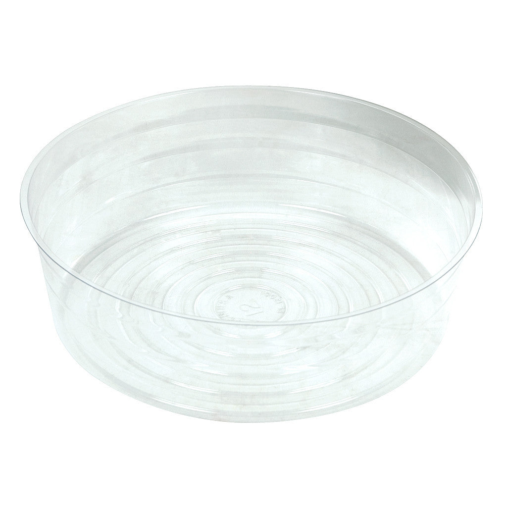 Gro Pro® Premium Clear Plastic Saucers 12 inch