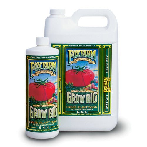great big plants fertilizer FoxFarm Grow Big – Extended Seasons Indoor Gardening