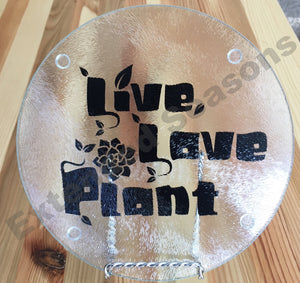Live Love Plant Cutting Board