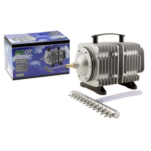 EcoPlus Eco Air 3 Commercial Air Pump, 1030gph, w/12 outlet adapter