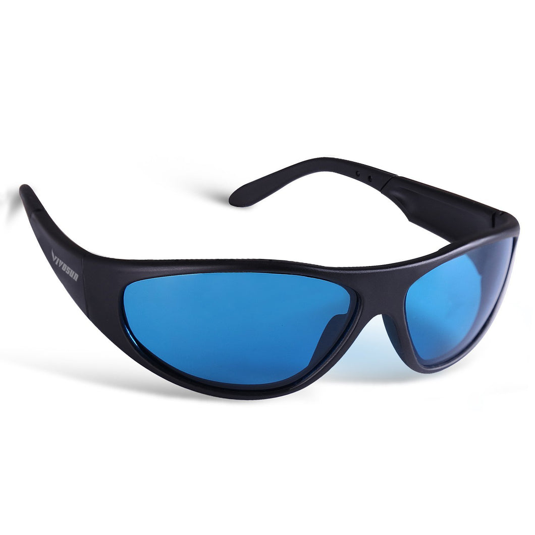 VIVOSUN Indoor Hydroponics Anti UVA & UVB Grow Room Glasses Goggles with Glasses Case