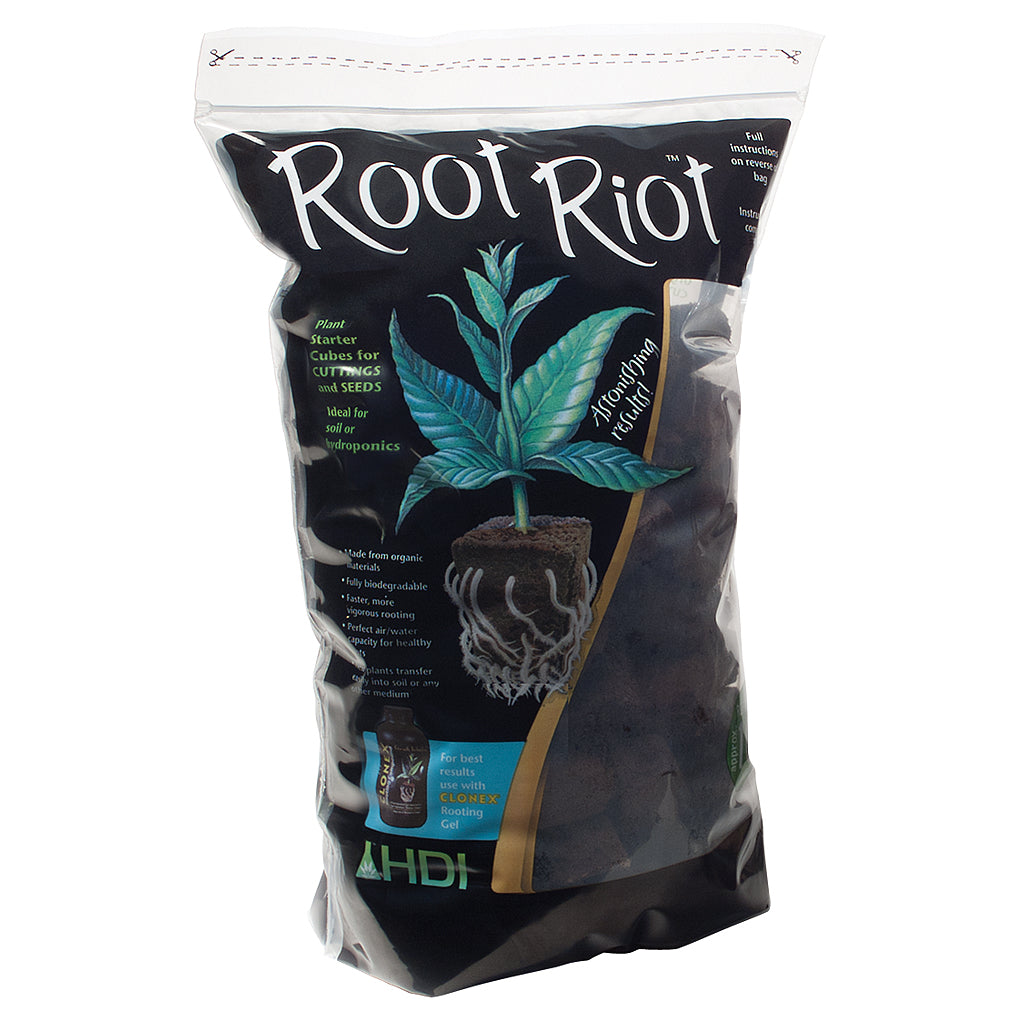 HydroDynamics Root Riot Starter Cubes, 50 Pack